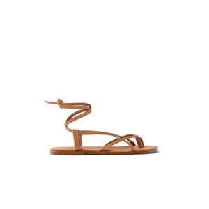 Girls strappy leather sandal